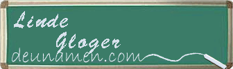 Linde Gloger Visitenkarte